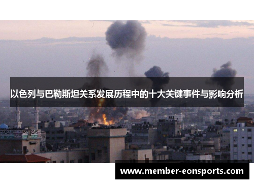 以色列与巴勒斯坦关系发展历程中的十大关键事件与影响分析