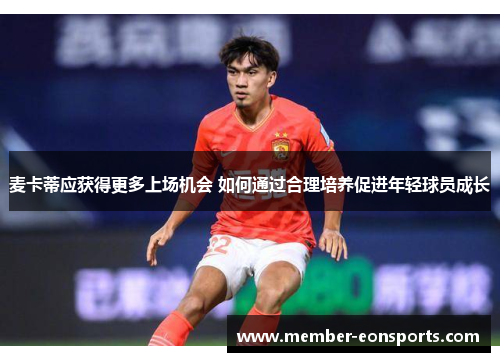 麦卡蒂应获得更多上场机会 如何通过合理培养促进年轻球员成长